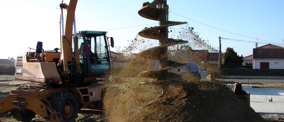 Forages de puits traditionnels